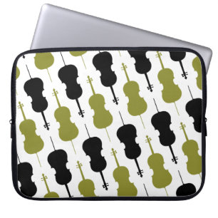 Protection Pour Ordinateur Portable Motif musical Cello