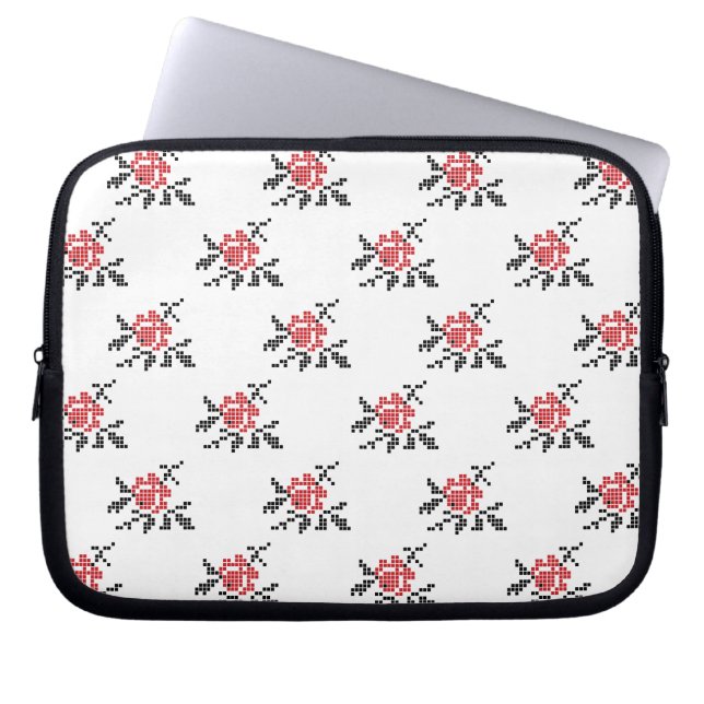 Protection Pour Ordinateur Portable motif rose (Devant)