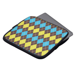 Protection Pour Ordinateur Portable Motif Tartan Écossais des Années 70