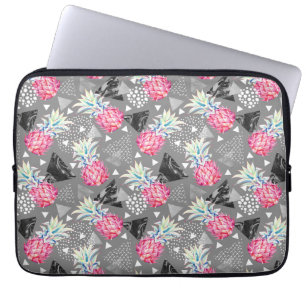 Protection Pour Ordinateur Portable Motif texturisé par ananas géométrique