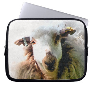 PROTECTION POUR ORDINATEUR PORTABLE MOUTONS MIGNONS