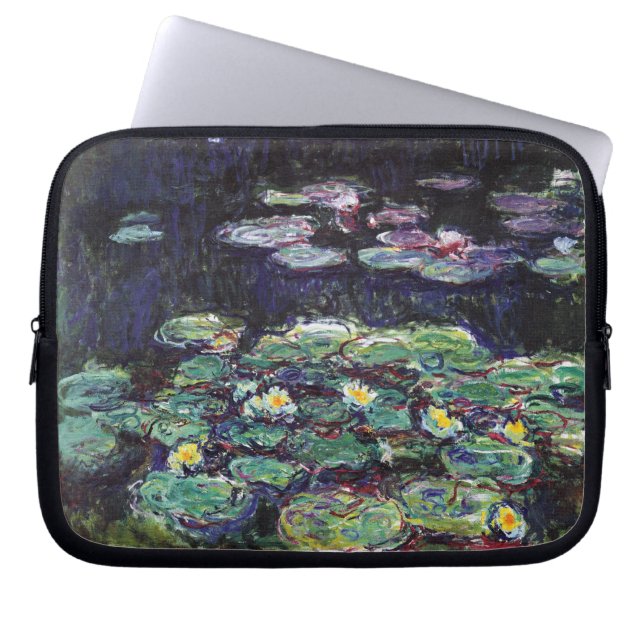 Protection Pour Ordinateur Portable Nénuphars par Claude Monet (Devant)