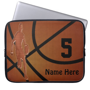 Protection Pour Ordinateur Portable NOM de caisse d'ordinateur portable de basket-ball