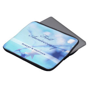 Protection Pour Ordinateur Portable Nom personnalisé, Étincelle du premier Mariage