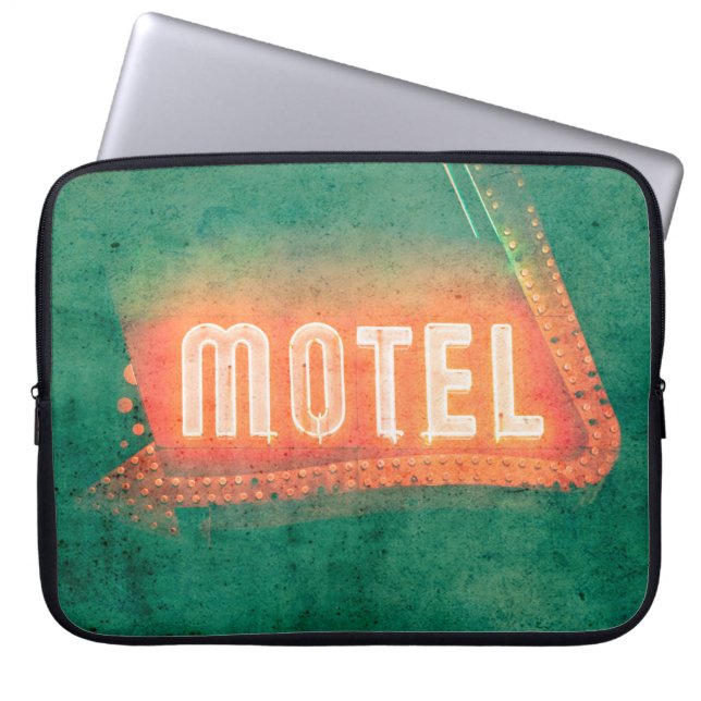 Protection Pour Ordinateur Portable Old Motel (Devant)