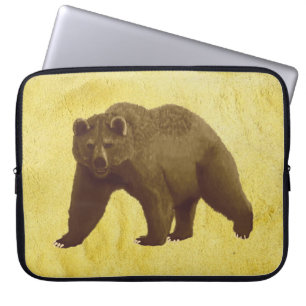 Protection Pour Ordinateur Portable Ours grizzly