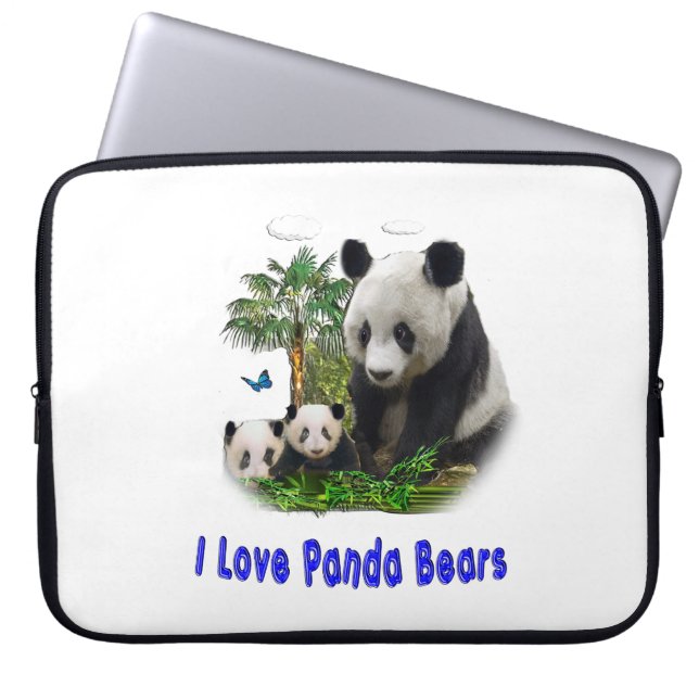 Protection Pour Ordinateur Portable panda beras (Devant)