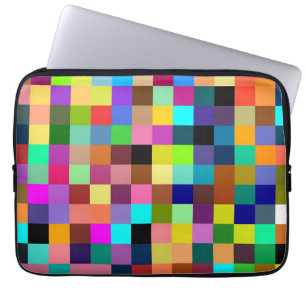 Protection Pour Ordinateur Portable Panneau de contrôle couleur rétro