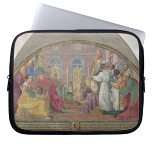 Protection Pour Ordinateur Portable Pape Eugene IV consacrant le couvent de San mars