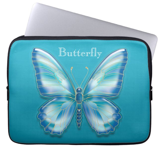 Protection Pour Ordinateur Portable Papillon (Devant)