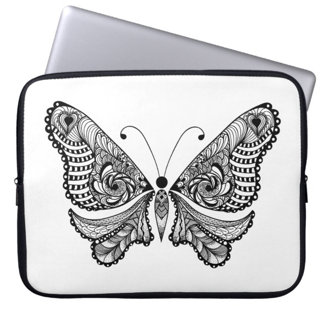 Protection Pour Ordinateur Portable Papillon de style (Devant)