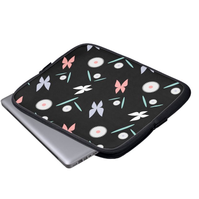 Protection Pour Ordinateur Portable Papillons (Devant bas)