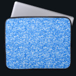 Protection Pour Ordinateur Portable Parties scintillant Bleue Élégante et étincelles<br><div class="desc">Elégante parties scintillant bleue et motif de texture étincelante. Disponible sur d'autres produits.</div>