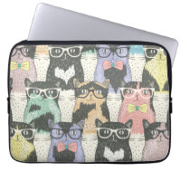 Patters de Cute Hipster Cats