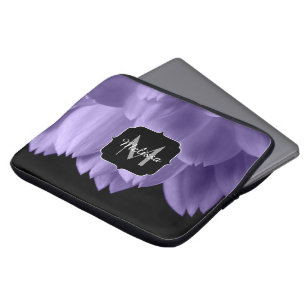 Protection Pour Ordinateur Portable Pétales de fleurs violets violets ultra violets no