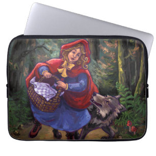 Protection Pour Ordinateur Portable Petit Chaperon Rouge