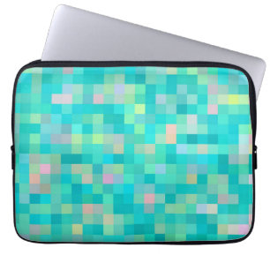 Protection Pour Ordinateur Portable Pixel Art Multicolor Motif
