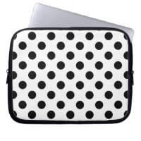 Pois noirs en blanc
