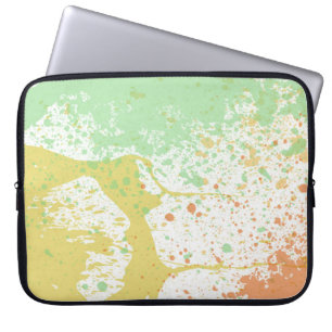 Protection Pour Ordinateur Portable Portable Abstrait Pastel Splattered