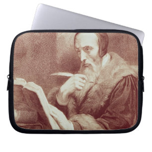 Protection Pour Ordinateur Portable Portrait de Jean Calvin (1509-1564) (gravure)