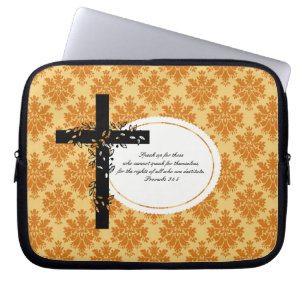 Protection Pour Ordinateur Portable Proverbs 31:8 Portable ou Manche de Portable Netbo