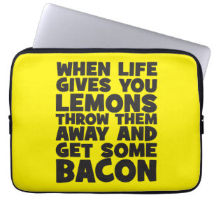 Protection Pour Ordinateur Portable Quand la vie vous donne des citrons, obtenez du