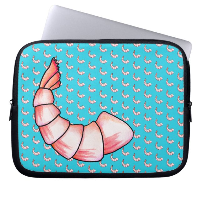 Protection Pour Ordinateur Portable Queue de crevettes (Devant)