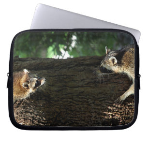 Protection Pour Ordinateur Portable Raccoon mère et kit 2