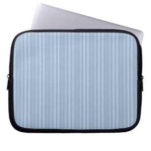 Protection Pour Ordinateur Portable Rayures Bleu Bébé Motif Rayures Verticales