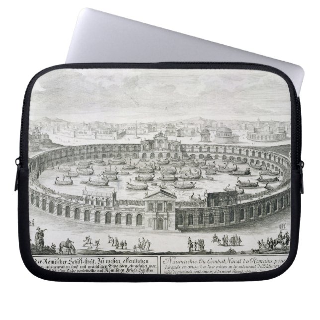 Protection Pour Ordinateur Portable Reconstruction d'une bataille navale romaine, de (Devant)