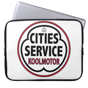 Protection Pour Ordinateur Portable Reproduction d'enseigne vintage Cities Service Koo