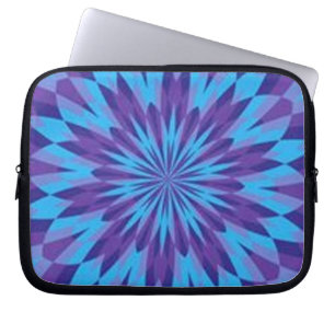 Protection Pour Ordinateur Portable Rétro douille bleue d'ordinateur portable