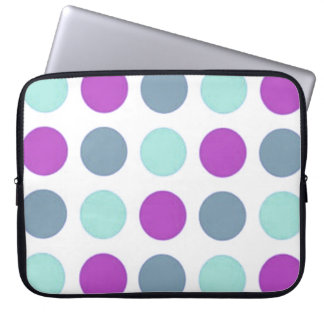 Protection Pour Ordinateur Portable Rétro poule mouillée impertinente Polkadot