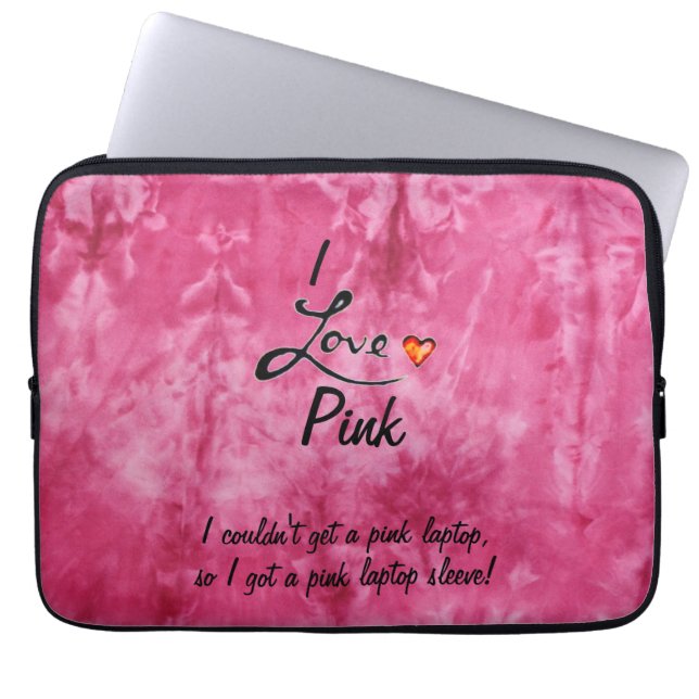 Protection Pour Ordinateur Portable Rose d'amour (Devant)