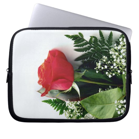 Protection Pour Ordinateur Portable Roses rouges (Devant)