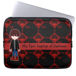 Protection Pour Ordinateur Portable Sad Lonely Emo Boy