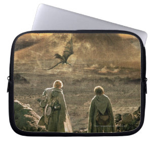 Protection Pour Ordinateur Portable Sam et FRODO™ approchent le mont Doom