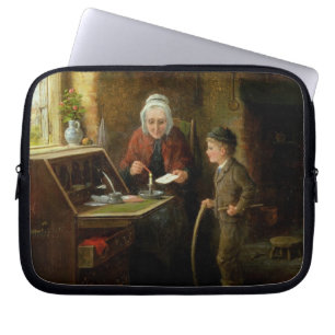 Protection Pour Ordinateur Portable Scellant une lettre, 1890 (huile sur le panneau)