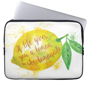 Protection Pour Ordinateur Portable Si la vie vous donne un citron, faites la limonade