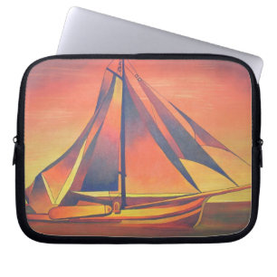 Protection Pour Ordinateur Portable Sienna vole au coucher du soleil