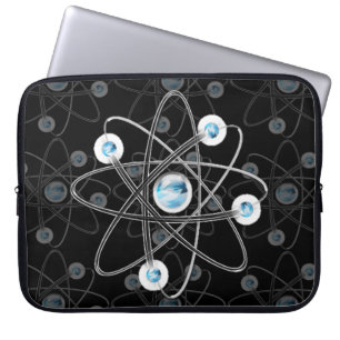 Protection Pour Ordinateur Portable Sigle de l'ordinateur portable du Geek de science 
