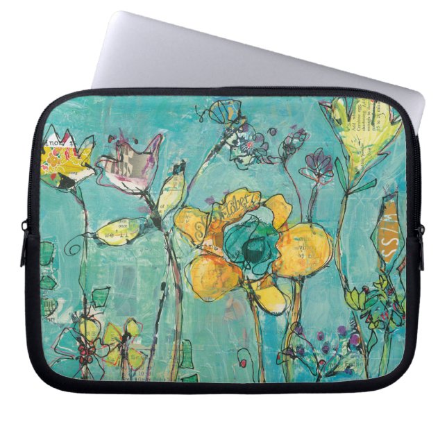 Protection Pour Ordinateur Portable Singe et maman (Devant)