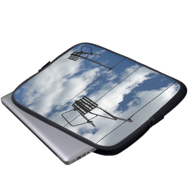 Protection Pour Ordinateur Portable Ski Lift et Sky (Devant bas)