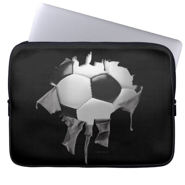 Protection Pour Ordinateur Portable Soccer déchiré (Devant)