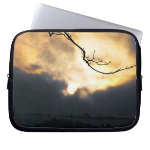 Protection Pour Ordinateur Portable Soleil froid d'hiver