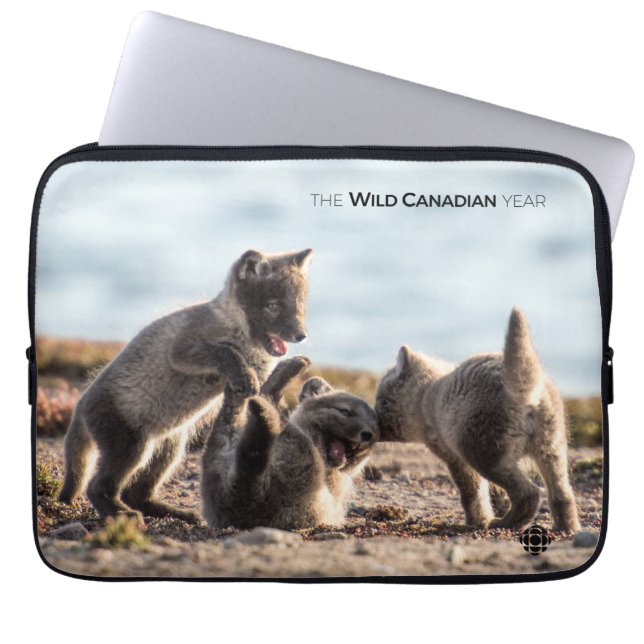Protection Pour Ordinateur Portable Spring - Arctic Fox (Devant)