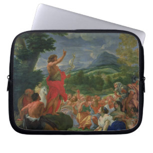 Protection Pour Ordinateur Portable St John la prédication de baptiste, peinte avant