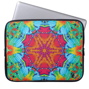 Protection Pour Ordinateur Portable Stitch Sleeve Ordinateur Portable Kaleidoscope