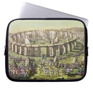 Protection Pour Ordinateur Portable Stonehenge, ou un temple circulaire des druides,