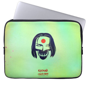 Protection Pour Ordinateur Portable Suicide Squad   Katana Head Icon